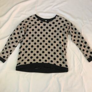 Polka dot shirt